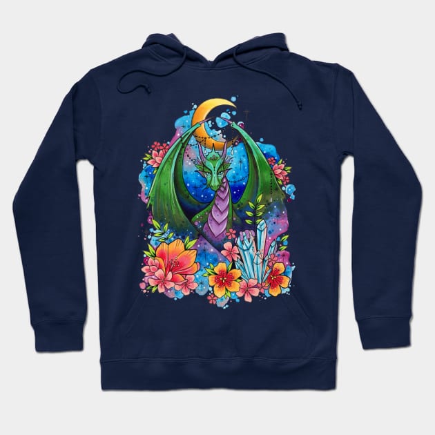 Mystical Dragon Design by Lorna Laine Hoodie by Lorna Laine